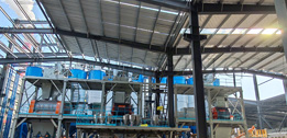 Triple Cylinder Rotary Dryer